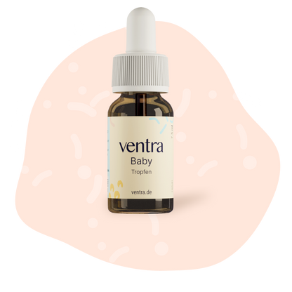 Ventra Baby Tropfen mit aktiven Darmbakterien und Vitamin D3